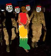 dark_skin kurd kurdish kurdistan poopjak soldier turkiye yellow_mustache // 1000x1100 // 897.0KB