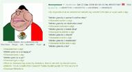 4chan anonymous flag:mexico greentext mexico obsessed pol_(4chan) satoko_houjou(namefag) screenshot variant:meximutt // 1144x625 // 201.1KB
