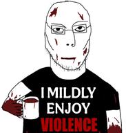 arm blood blood_from_mouth blood_on_face cup hand holding_object i_mildly_enjoy looking_at_you mug splatter text variant:jasonjak violence white_skin // 1080x1134 // 214.1KB