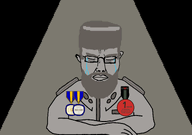 award badge beard clothes communism crying glasses hat papers_please subvariant:chudjak_front uniform ushanka variant:chudjak video_game // 1540x1085 // 173.0KB