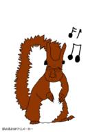 animated closed_eyes headphones music musical_note smile squirrel variant:markiplier_soyjak // 266x400 // 266.7KB