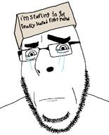 closed_mouth clothes crying glasses hair open_mouth sad serious_hat variant:cobson // 775x962 // 34.0KB