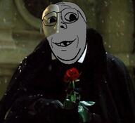 flower giga gigachad mask phantom_of_the_opera plant rose subvariant:emmanuel variant:gapejak // 1000x912 // 661.3KB
