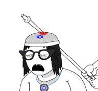 anti_soytan arm artist:antiswarthy blood blush closed_eyes clothes frown gore hand holding_object jeffrey_dahmer jeffrey_dahmer_death jewish_star jews kike metal_pipe open_mouth pipe star_of_david subvariant:metal_pipe_soytan subvariant:ms_shekelberg teeth tkd total_kike_death total_kike_destruction total_sloptran_death tsd variant:soytan // 700x650 // 23.2KB