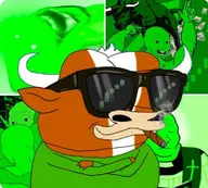 amphibian biz_(4chan) bull frog meta:not_oc nas:pepe nas:wojak pepe_the_frog tagme_just_tagme_because_i_say_so_ok // 968x872 // 110.2KB