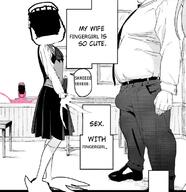2soyjaks angry arm blood claw comic full_body hand implied_sex leg manga monster open_mouth pink soyjak subvariant:fingerboy text variant:a24_slowburn_soyjak // 723x746 // 351.3KB