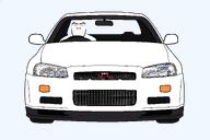 car looking_at_you nissan skyline subvariant:cobson_front2 variant:cobson // 2000x1333 // 362.3KB