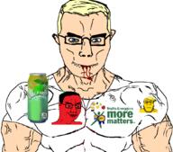 a10 a10_eyes apple blood buff buffvein chad chud chuddy food fruit lemon lime shark_teeth teeth teeth_showing trend:aryan variant:chudjak vein veiny // 1058x929 // 191.5KB