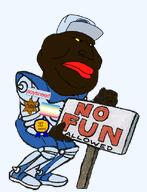 big_lips black_skin brown_skin clothes ear eyes fat hat janny jewish_nose jude kike meta:namefags meta:not_oc name_tag nigger no_fun_allowed obese red_lips soysneed_(user) star_(symbol) variant:meximutt // 489x638 // 254.1KB