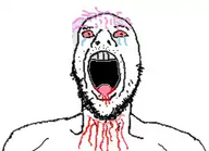 bloodshot_eyes crying slit_throat soyjak tranny troon variant:unknown // 255x184 // 22.1KB