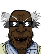 black_skin colonel_h._stinkmeaner grey_hair stinkmeaner subvariant:chudplier teeth the_boondocks // 600x800 // 51.1KB