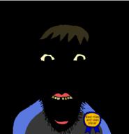 award black_skin clothes dark jakparty_soy jartycuck open_mouth teeth text variant:dylanjak yellow_teeth // 500x519 // 25.1KB