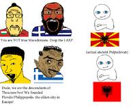 albania aryan asian balkans blue_eyes buck_teeth bulgaria chinksectoid greece greekroach macedonia nationalism north_macedonia plovdiv thrace // 879x715 // 141.2KB