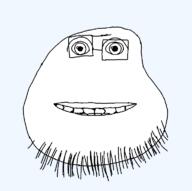 charlie_the_steak closed_mouth glasses grin nas soyjak stubble template transparent_background variant:meatjak // 768x762 // 14.5KB