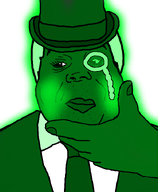 blond blush brown_skin chain clothes eyelashes glowing glownigger hubert_ts_manchester looking_to_the_left monocle negro subvariant:hunky_twink_sex_machine suit suit_and_tie thinking top_hat // 592x720 // 277.0KB