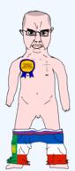 award balding christianity coal coal_mine eastern_orthodox flag flag:khakassia flag:russia full_body glasses hair khakassia mine mining naked nsfw orthodox_cross penis russia skinhead small_penis soyjak subvariant:chudjak_front subvariant:obsessedchud text transparent transparent_background underpants variant:chudjak white_skin // 848x1911 // 48.1KB