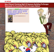 4chan asian bloodshot_eyes climbing country crying flag flag:australia flag:south_korea glasses hair kim korea multiple_soyjaks nordic_chad open_mouth pol_(4chan) small_eyes south_korea soyjak stampede stubble text tongue variant:bernd wall yellow_skin yellow_teeth // 896x857 // 354.3KB