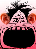 deformed ear glasses hair irl soyjak stubble variant:markiplier_soyjak // 330x440 // 127.0KB