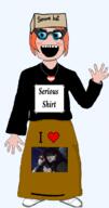 anime blue_eyes brown_hair female full_body jojos_bizarre_adventure kars lesbian necklace serious_hat serious_shirt variant:soytan white_skin // 1203x2284 // 440.3KB