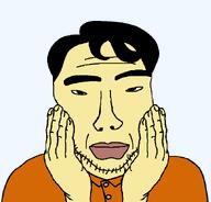 asian beard clothes hair hands_on_face lips mouth_closed slant_eyes uncle_roger variant:sobot yellow_skin youtuber // 1951x1866 // 33.2KB