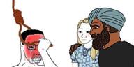 angry hanging india indian nordic_chad red_skin subvariant:trad_wife variant:chudjak wojak // 595x297 // 25.0KB