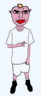 clothes hand millions_must_die piercing pink_skin pooner puppy_eyes red_lips subvariant:unbotheredchud template tranny transparent_background variant:chudjak // 549x1268 // 37.9KB