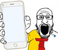 arm canada clothes country flag glasses hand holding_object holding_phone iphone nunavut open_mouth phone soyjak stubble subvariant:phoneplier subvariant:phoneplier_vertical template tshirt variant:markiplier_soyjak // 2160x1884 // 965.4KB