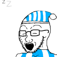 closed_eyes glasses pajamas sleeping stubble variant:soyak zzz // 598x633 // 29.9KB