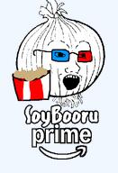 3d_glasses amazon amazon_prime logo onion open_mouth popcorn soybooru variant:soyak // 342x500 // 11.1KB