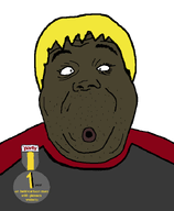 all_soyteens_look_like_this anti_sharty blond blush brown_skin eyelashes fat hair i_need_a_spaking medal meta:leaky mouth_open nate nate_higger's_distant_cousin_(cape_rrackers) nusoicaca shartycuck shitskin shocked soycuck subvariant:hunky_twink_sex_machine surprised traced variant:alicia yellow_hair // 592x720 // 16.0KB