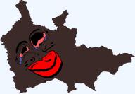 big_eyes big_lips black_skin brown_skin eyes face glasses jartycuck lesotho lips map red_eyes red_lips shitskin subvariant:jartycuck tear thaba-tseka variant:chudjak // 895x618 // 14.4KB