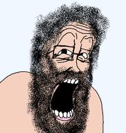 beard glasses hair transparent_background variant:unpaintbucketable_nigger white_skin // 440x464 // 18.5KB