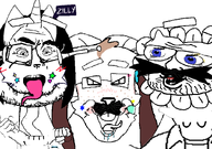 mustache subvariant:furchud trend:zillyjak variant:brojak variant:bvlljvk variant:catjak variant:fatpony variant:floweyjak variant:keggy variant:lennonjak variant:poopson variant:soyjak_neo variant:soytan variant:trixiejak variant:vlodson // 828x581 // 111.9KB