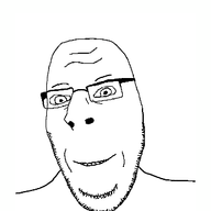 animated byonbyon glasses poyopoyo smile soyjak stubble subvariant:nucob variant:cobson // 323x400 // 157.5KB