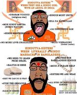 2soyjaks bangladesh bindi closed_eyes closed_mouth cow_urine crying flag:india flag:israel hindu hinduism hindutva india israel kali_yuga love_jihad meta:not_oc modi narendra_modi pajeet sword variant:bernd variant:markiplier_soyjak // 573x700 // 88.7KB