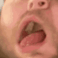 2019 3dgifmaker animated beard closed_mouth clothes ext=gif fat fat_duel glasses irl open_mouth red_tshirt schizo soyboy subvariant:fatjak_irl tshirt variant:fatjak // 114x86 // 22.0KB