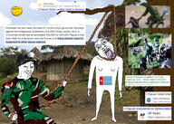 2soyjaks abuse ack blue_sky cloud flag:indonesia flag:west_papua glasses guerilla hang hanged hanging helmet house hut huts indonesia indonesian irl_background lynching military military_hat military_uniform news rebel red_eyes rope sky star subvariant:wholesome_soyjak suicide sun tree variant:bernd variant:chudjak variant:cobson variant:gapejak west_papua wikipedia // 2100x1500 // 910.5KB