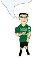 angry arab buff closed_mouth clothes ear emblem flag flag:saudi_arabia full_body glasses hair middle_east saudi_arabia shahada speech_bubble speech_bubble_empty subvariant:chudjak_front subvariant:unbotheredchud variant:chudjak vein white_skin // 981x1608 // 85.3KB