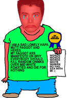 award clothes crying elliot_rodger faggot fakecel frown hapa incel mutt paper red_skin subvariant:full_body_rupturejak transparent_background variant:rupturejak // 500x734 // 63.4KB