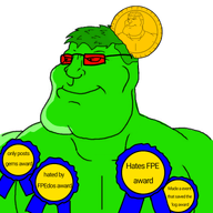 award closed_mouth coemskong_(namefag) coemskong_(user) coin glasses green_skin hair meta:namefags red_glasses smile subvariant:mexiaryan text variant:meximutt white_background // 768x768 // 243.4KB