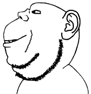 ear looking_to_the_left series:sidejaks side_profile smile stubble subvariant:impish_side_ears teeth template variant:impish_soyak_ears white_background white_skin // 600x620 // 10.6KB