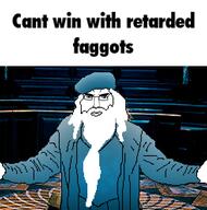 beard blue_clothes cant_win_with_these_retarded_faggots caption clothes discord_meme facing_front hat le_pol_face reaction_image_memes robe shaded shrug traced variant:chudjak wizard xitter_meme // 490x496 // 65.3KB