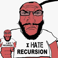 angry animated arm balding beard closed_mouth clothes fist glasses hair hand i_hate punisher_face recursion red_skin soyjak subvariant:science_lover text tshirt variant:markiplier_soyjak // 600x536 // 1.9MB