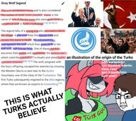 Turkic_mythology blue_shirt brown_eyebrows brown_hair clothes cockroach erdogan eyebrows eyes flag:turkiye furfag furroach furry glasses grey_wolves lips mouth roach turk turkic turkic_paganism turkish_text turkiye turkroach variant:chudjak white_skin wikipedia wolf wolf_salute // 2400x2132 // 797.6KB