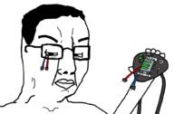eyepatch eyes glasses hair hand rick_and_morty variant:chudjak white_background wires // 1001x657 // 93.8KB