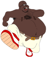 black_skin brimstone fat_albert fat_nigger fatass no_shirt smile tits traced variant:fatbert walking // 678x834 // 64.7KB