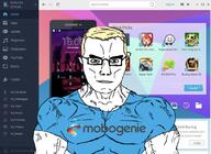 arm blue_eyes buff chud closed_mouth country glasses logo mobogenie muscles subvariant:chudjak_front subvariant:muscular_chud variant:chudjak website yellow_hair // 1101x803 // 255.3KB