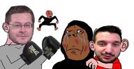 2soyjaks Apologetics_Roadshow_(Youtuber) Apostate_Prophet_(Youtuber) Warrior-Z(user) beard bloodshot_eyes box boxing boxing_glove brown_skin bruise christianity crying ear female frown glasses glove hijab islam kratos mustache sad soyjak stubble subvariant:wholesome_soyjak tear variant:gapejak variant:soyak woman // 1920x1000 // 524.7KB