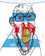angry blood bloodshot_eyes chicago clenched_teeth cracked_teeth ear flag flag:chicago glasses hair illinois mustache nosebleed red_eyes sating_(user) soyjak speech_bubble speech_bubble_empty star_(symbol) stubble subvariant:feralrage teeth united_states variant:feraljak vein yellow_teeth // 1347x1688 // 124.0KB