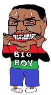 black jordan nigger pan_african subvariant:big-boy variant:chudjak // 510x955 // 27.3KB